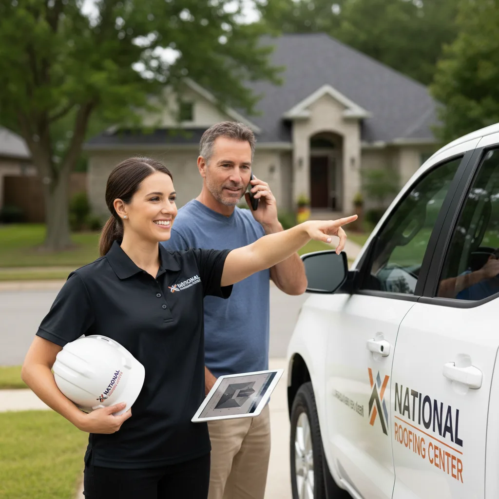 National Roofing Center customer support in Plano